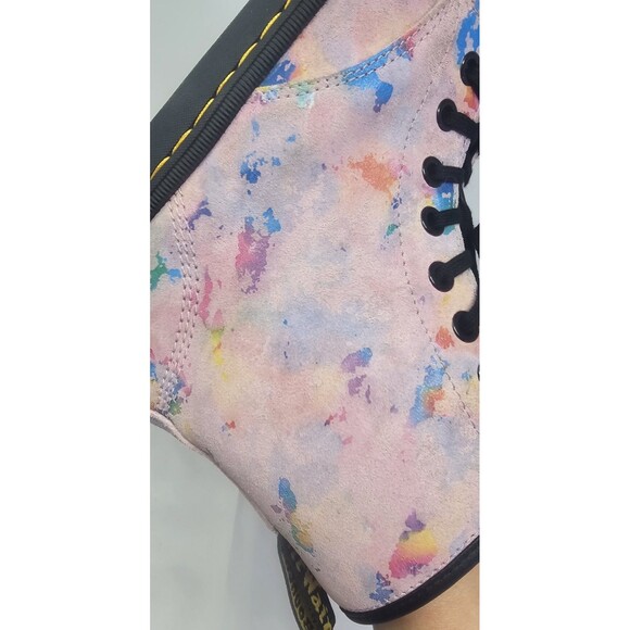 Dr. Martens Women’s 8 Sheridan Confetti Suede Casual Lace Up Combat Boots - Picture 5 of 15